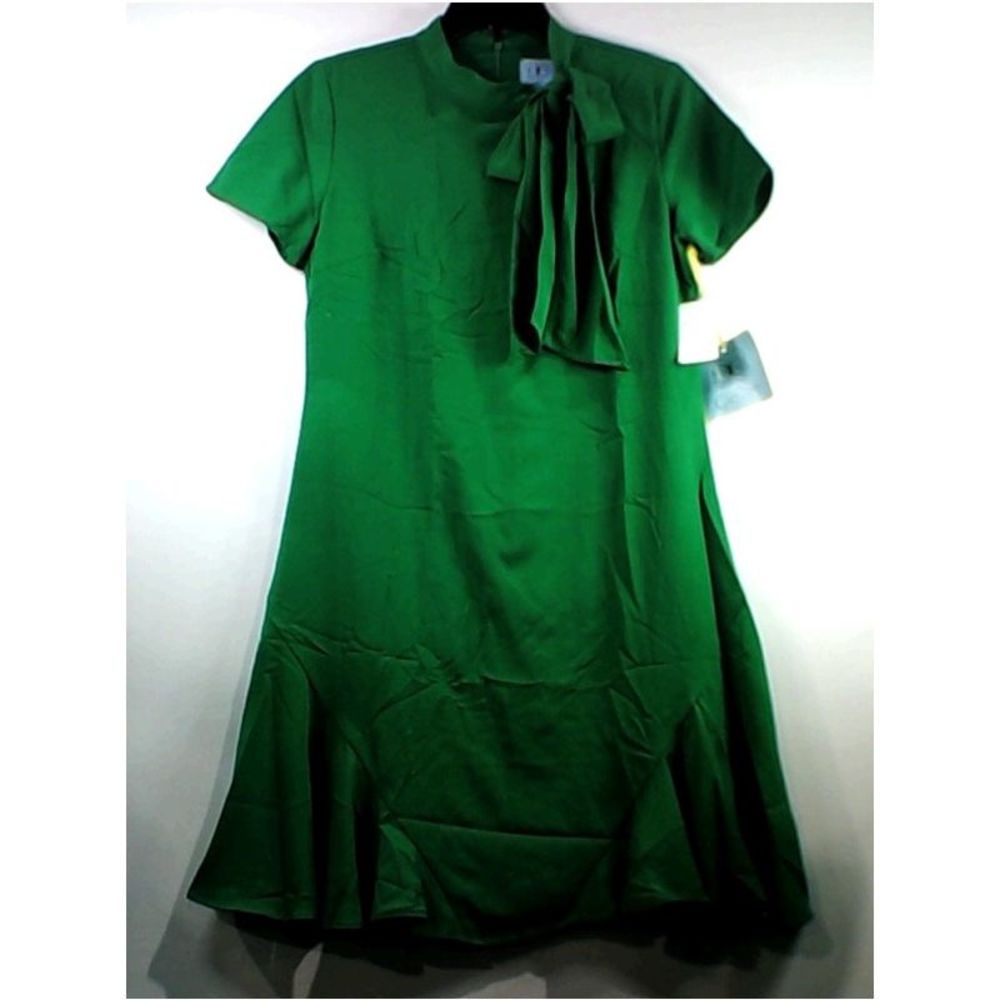 Assorted Womens CYU5 Regular Short Sleeve Casual Dress, Green, Size 4
